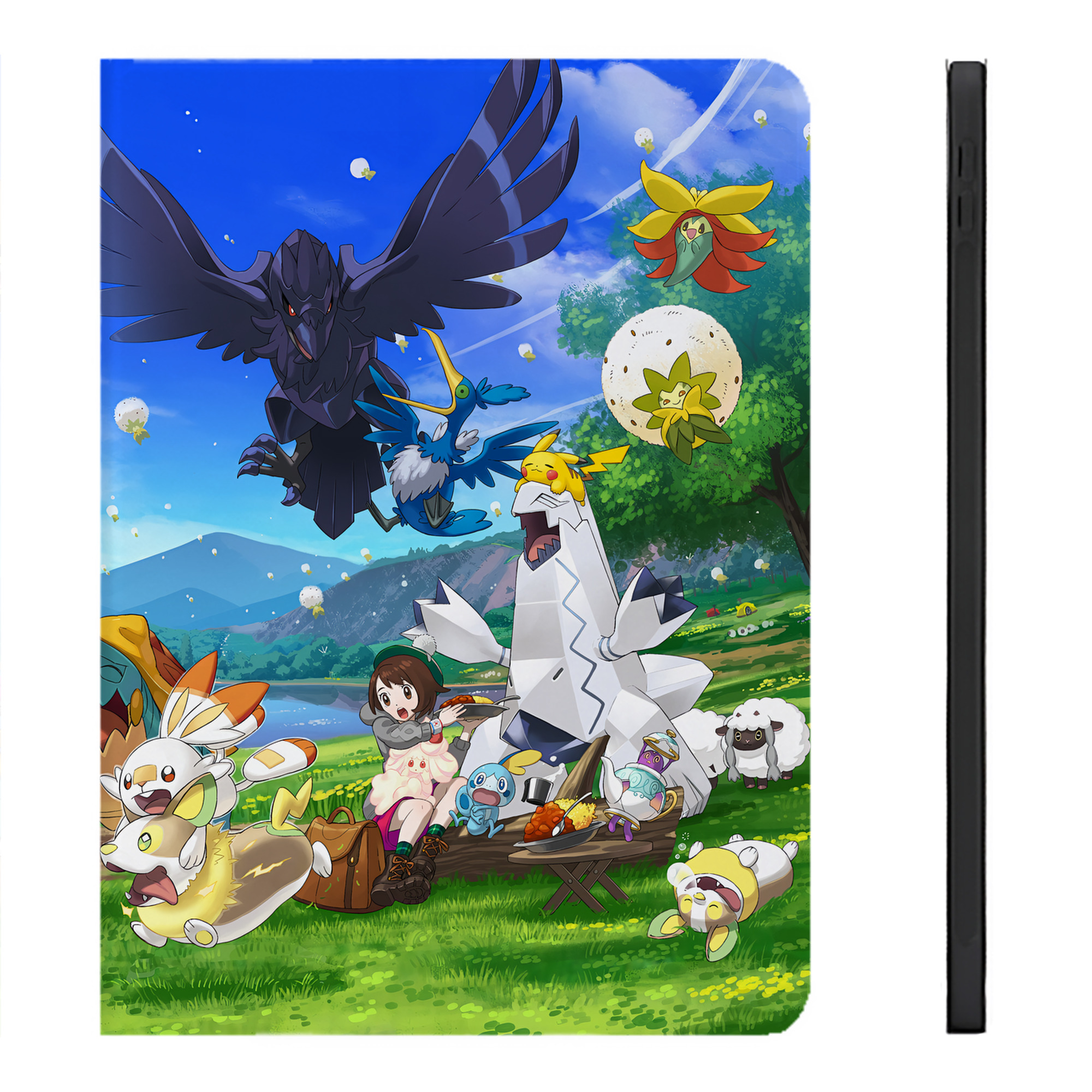 （画像用） ポケットモンスター Pokémon IPadケース ペンホルダー付き ブックスタイルデザイン